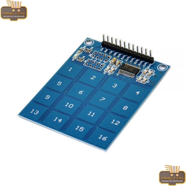 TTP229 4x4 Keyboard 16-Channel Capacitive Touch PAD Switch Sensing Detector Module