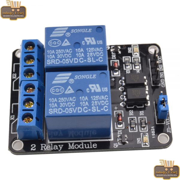 5V 10A Dual Channel Opto-Coupler Relay Module