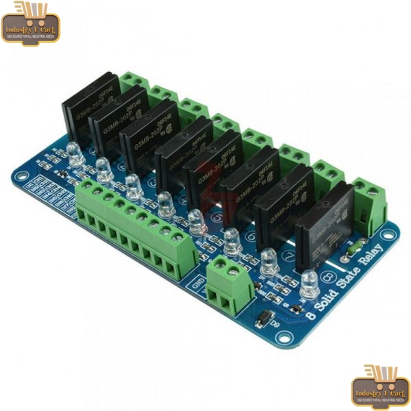 5V 8-Channel SSR Solid State Relay Module 240V 2A Output