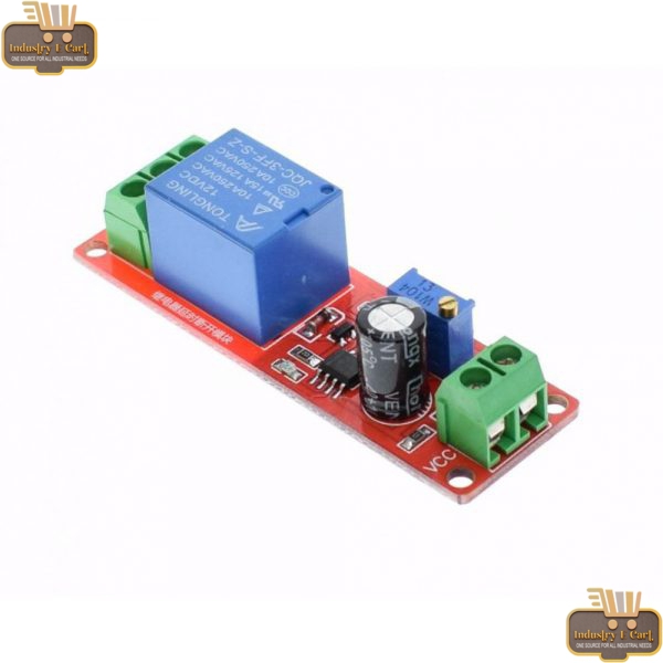 NE555 Time Delay Monostable Switch with Electrical Relay 12V