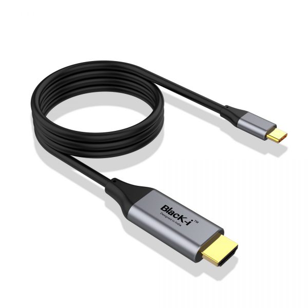 TYPE-C MALE TO HDMI MALE CABLE 1.8 METER ( 4K@60Hz)