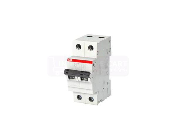 ABB 1SYS272012R0204 – 20 AMP 2 POLE- 10 KA TYPE C – STANDARD MCB{SB202 M-C20}