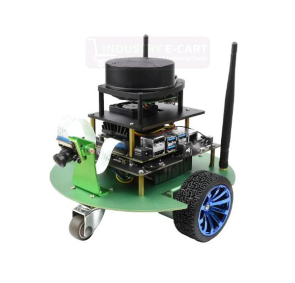 JetBot Professional Version ROS AI Kit, Dual Controllers AI Robot, Lidar Mapping, Vision Processing