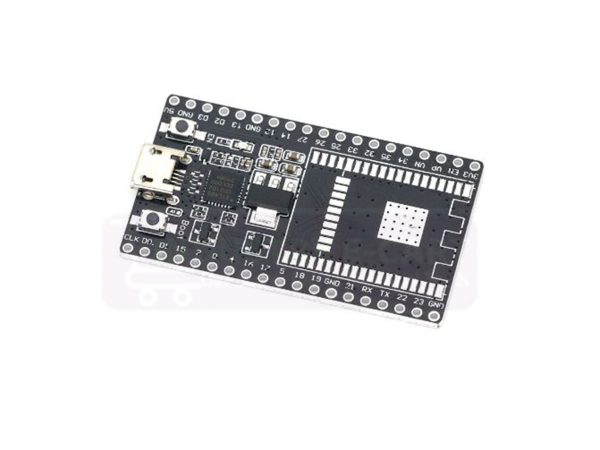 Black ESP32-DEVKITC Development Board Backboard