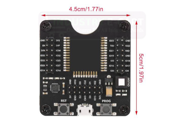 ESP32-WROOM-32 Burn Fixture Test Board