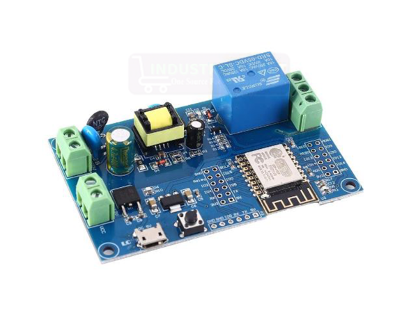 AC90-250V ESP8266, Wireless WIFI Relay, Module 1 Channel ESP-, 12F Wifi Development, Board AC/DC 5V/7-28V/5-, 80V Power Supply