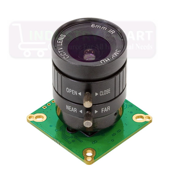 Arducam HQ Camera for Jetson Nano and Xavier NX, 12MP 1/2.3 Inch IMX477 with 6mm CS-Mount Lens